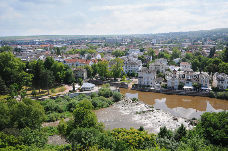 Bad Kreuznach(德国)鸟瞰图